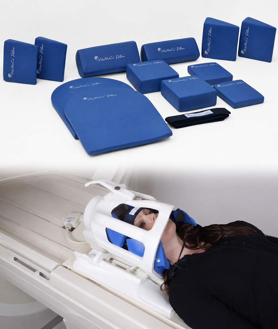 NoMoCo Pillow Support System in a clinical imaging environment